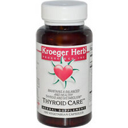 Kroeger Herb Thyroid Care 100 Capsules