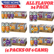 V8 +ENERGY Energy Drink Variety Packs, 8 FL Oz Can (Case of 24)