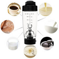 600ML Electric Protein Mixer Shaker Bottle Vortex Cup Blender Drink Portable