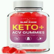 Slim Ease Keto + ACV Gummies for Advanced Weight Loss and Energy 60ct