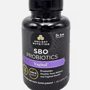 *Ancient Nutrition SBO Probiotics Vaginal 30 Capsules # 5845