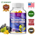 Resveratrol 1600mg - Green Tea, Grape Seed - Anti-Aging, Cardiovascular Health