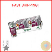 V8 +ENERGY Black Cherry Energy Drink, Made with Real Vegetable and Fruit Juices,