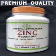 PREMIUM 50mg Zinc Aspartate Immunity Health Supplement NATURAL VEGETARIAN HALAL