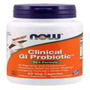 NOW Supplements - Clinical GI Probiotic 60 Veg Capsules