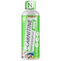 NutraKey L-Carnitine 3000mg, No Sugar, Gluten Free, Turn Into Fuel (Sour Gummy)