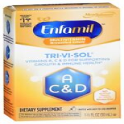 Enfamil Tri-Vi-Sol Liquid Vitamins A C & D Drops 50ML