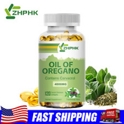 Oregano Oil Capsules 4000 mg Contains Carvacrol Herbal Supplement Immune Support