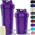 -2 PACK- 28 oz & 20 oz Shaker Bottles for Protein Mixes | BPA-Free & Dishwash...