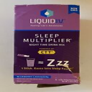 LIQUID I.V.  Sleep Multiplier Blueberry Lavender CTT 10Styx 4/25 Non GMO READ