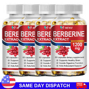 Berberine Supplement 1200mg per Serving-High Absorption Heart Health Support USA