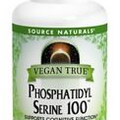 Source Naturals, Inc. Vegan True Phosphatidyl Serine 100 mg 30 VegCap