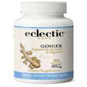 Eclectic Herb Ginger 395mg Freeze-Dried Organic 90 VegCap