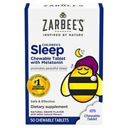 Zarbee's 1mg Melatonin Chewable Drug-Free & Effective Sleep Easy to Take Natu...
