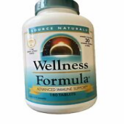 Source Naturals Wellness Formula Tablets - 180 Count Exp 11-2026