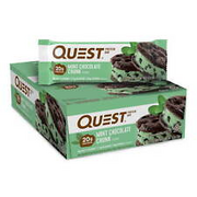 Quest Protein Bar, Mint Chocolate Chunk, 20g Protein, 12 Ct，US