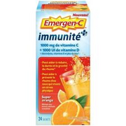 Emergen-C Support Super 1000mg Vitamin C Powder Daily Immune Support 30 Count