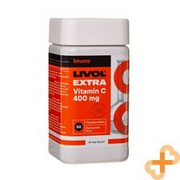 LIVOL MONO Vitamin C 400mg 50 Chewable Tablets Black Currant Flavor Immunity
