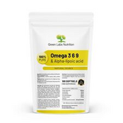 Omega 369 softgels enriched with Alpha Lipoic Acid and natural Vitamin E