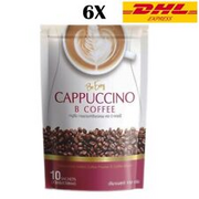 Be Easy Coffee Cappuccino Instant Coffee Powder Weight Manage Fat Burn 6 Packs