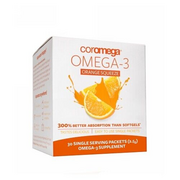 Omega 3 Squeeze Orange 30 Packets By Coromega