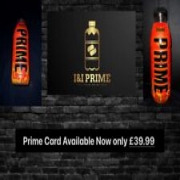 Prime Hydration Limited Edition The Prime Card Red Bottle Full Bottle Last One