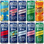NOCCO BCAA Drink with Cafein NO CARBS Comp Sugar Free Various Flavour CrossFit