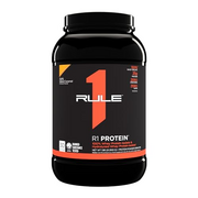 Rule 1 R1 Protein, Lightly Salted Caramel - 1.98 lbs Powder - 25g Whey Isolate & Hydrolysate + 6g BCAAs - 30 Servings