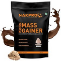 NAKPRO High Perform Mass Gainer Protein Powder Cream Chocolate - 1Kg