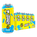Energy Drink 12-Pack Sour Patch Kids Blue Raspberry16Oz Energy & Focus