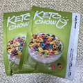 Fruity Cereal Keto Chow Meal Replacement Supplement Single Packs lot of 2