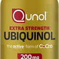 Ubiquinol Coq10 200Mg Softgels, Powerful Antioxidant for Heart and Vascular Heal