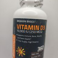 Bronson Vitamin D3 10,000 IU High Potency, 180 Tablets