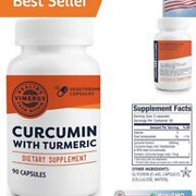 Curcumin with Turmeric, 30 Servings – Immune System Supplement – Liquid Capsu...