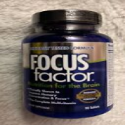 Focus Factor Nutrition for the Bain 90 Tablets Dietary Supplement Exp 07/2024