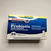 walgreens daily probiotic digestive health 250mg 50ct exp12/25 #2320