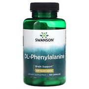 Swanson DL-Phenylalanine Amino Acid Neurotransmitter Support 500mg 100 Capsules