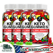 Keto Gummies for Weight & Fat Loss, Belly Fat Burner - 60/240 High Strength ACV
