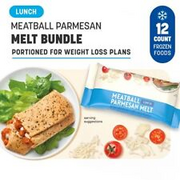 Meatball Parmesan Lunch Melt, Frozen Packaged Meal, 12 Count