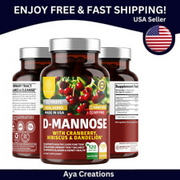 Number One Nutrition Premium D Mannose with Cranberry & Hibiscus - Urinary Tract