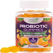 Daily Probiotic Gummies for Women & Men, Extra Strength 5 Billion CFU Daily Prob