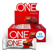 ONE Protein Bars, Chocolate Chip Cookie Dough 2.12 Oz (12 Pack)