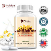 Calcium Magnesium Zinc 1425mg - Bone, Muscle, Immune Support - High Absorption