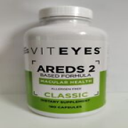 Viteyes AREDS 2 Based Formula Eye Vitamins Macular Health Allergen Free Classic