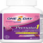 Women's Prenatal 1 Multivitamin Supplement Before, During, and Post Pregnancy