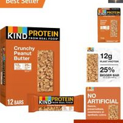 Nutritiously Dense Protein Bars with 12g Plant Protein - Individually Wrapped