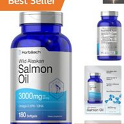 Expertly Crafted Wild Alaskan Salmon Oil Softgel Capsules - Pure Daily Support