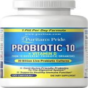 Puritan's Pride Rapid Release Probiotic 10 - 20 Billion / 60 capsules