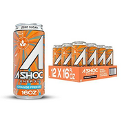 Orange Freeze Energy Drink, 16 fl oz can (Pack of 12)
