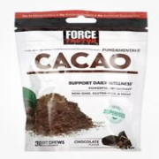Force Factor Cacao Soft Chews, Cacao Powder Extract, NON-GMO Gluten-Free Vegan